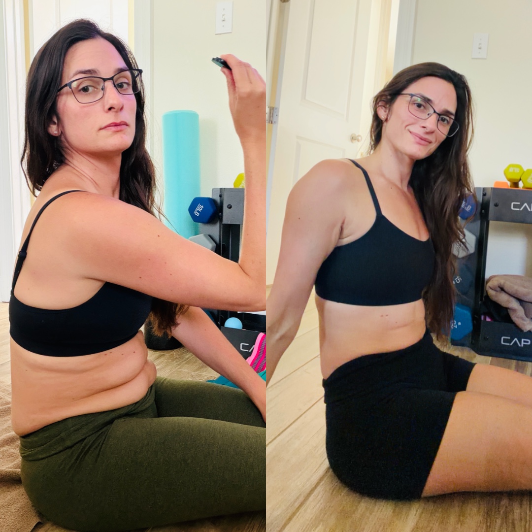 Ashley’s personal photo comparison