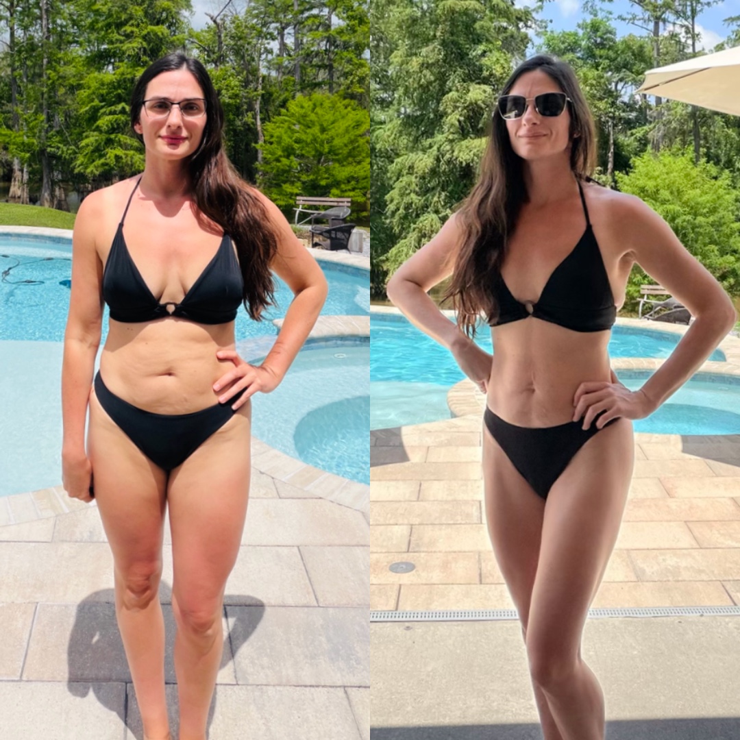 Ashley’s personal photo comparison