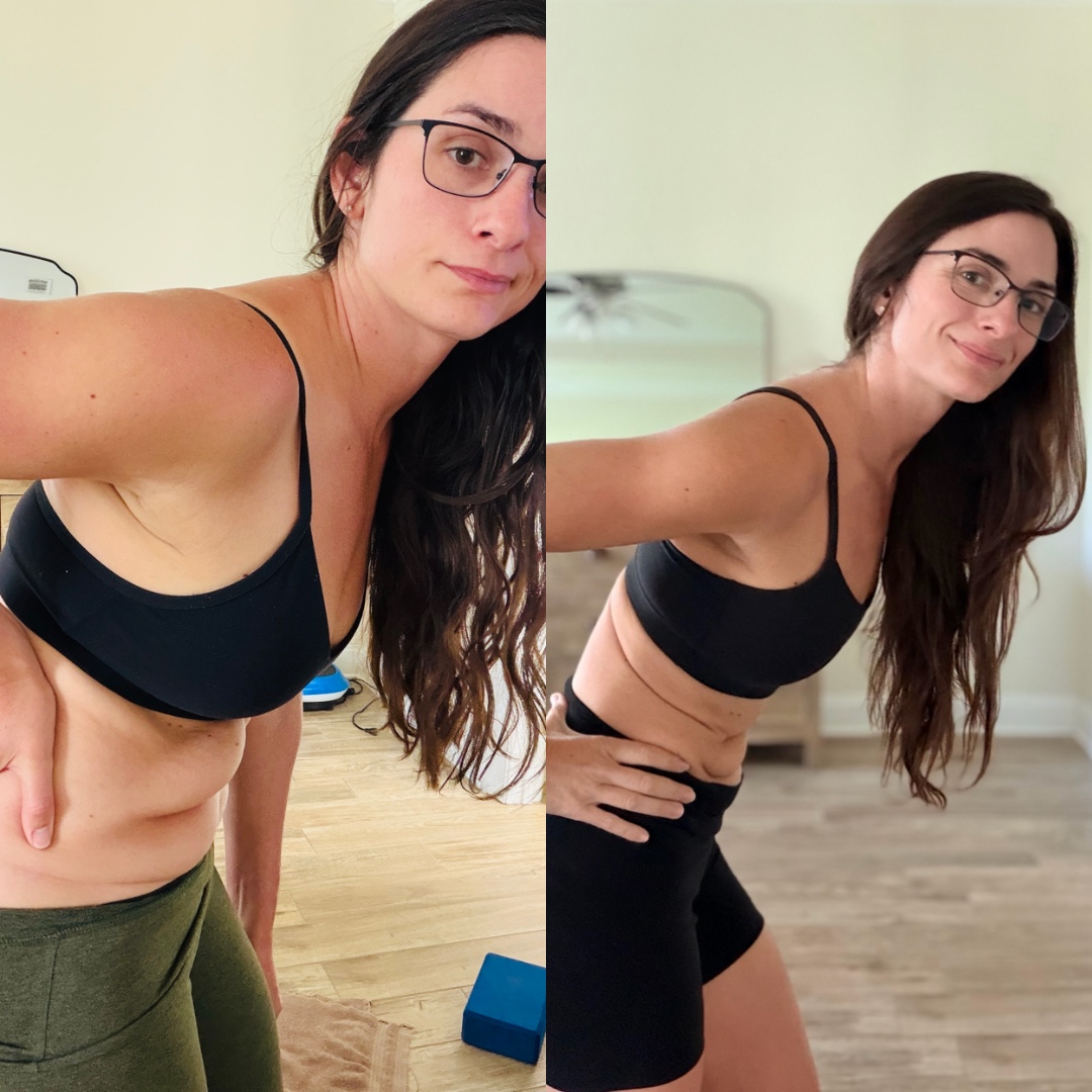 Ashley’s personal photo comparison