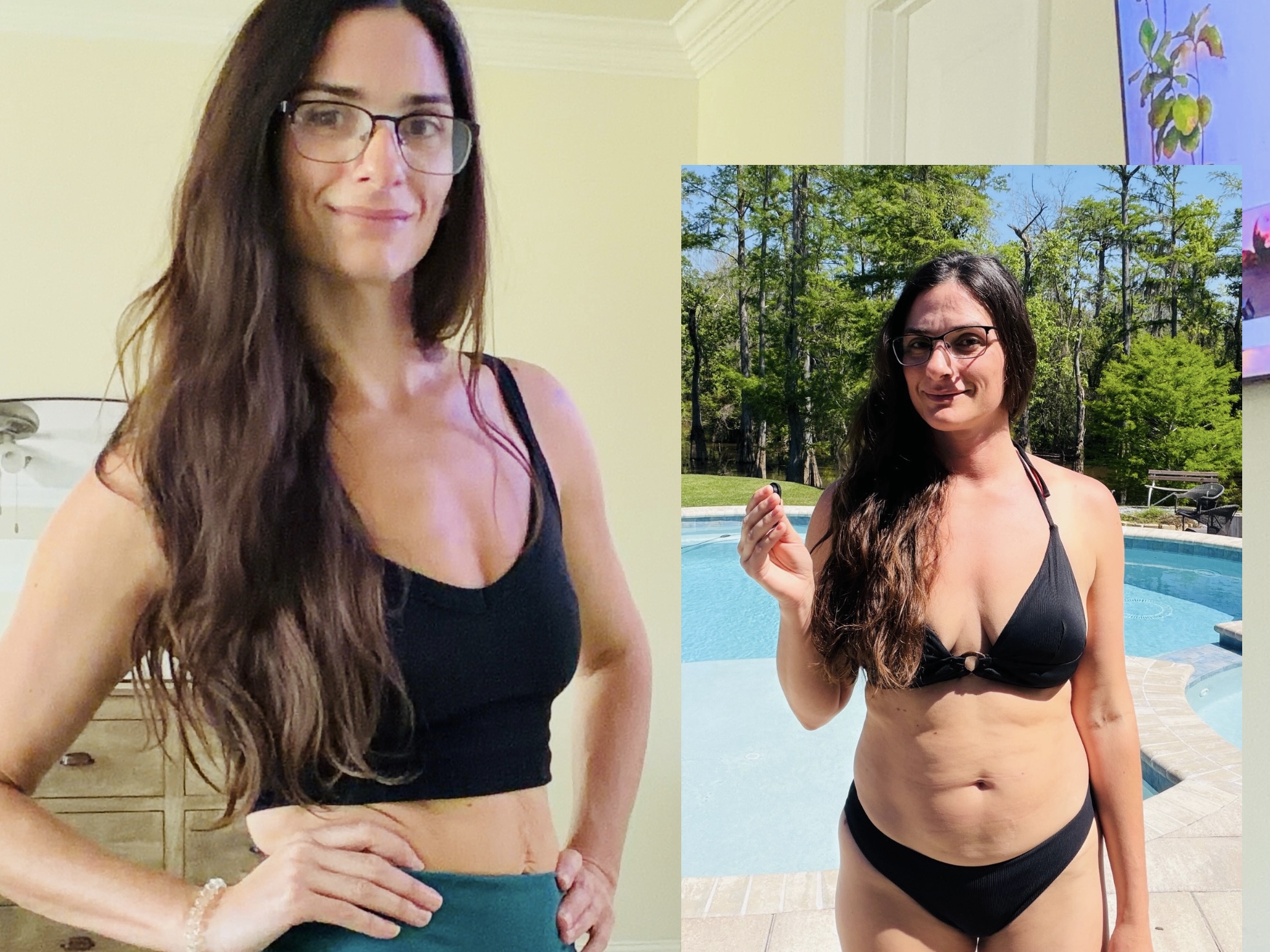 Ashley’s personal photo comparison